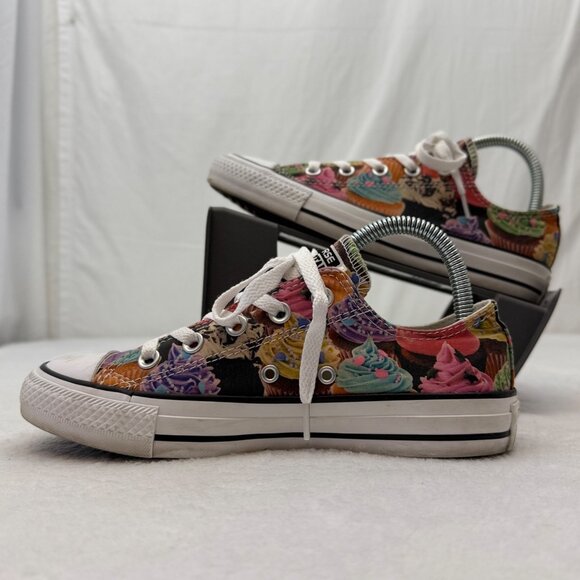 Converse All Star Cupcakes Low Top Shoes Women Size 6 2G4 VDNW 501465 - Picture 4 of 11